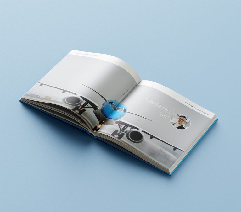 Herinneringsboek als cadeau bij overlijden werknemer