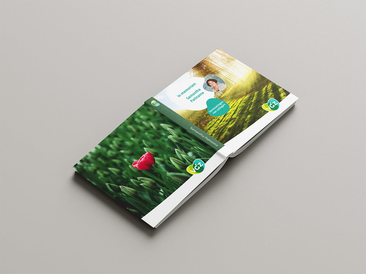 Voorbeeld herinneringsboek van scribe overlijden 4