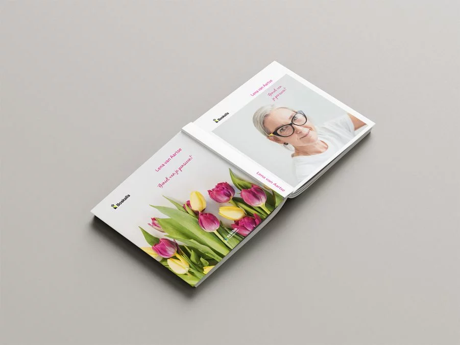 Voorbeeld herinneringsboek van scribe pensioen 4